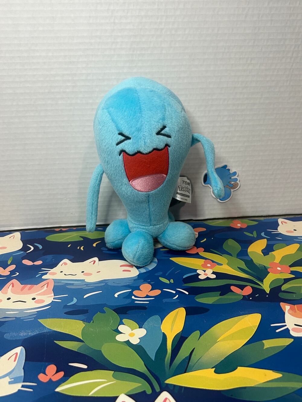 Pokemon WOBBUFFET Stuffed Plush Toy Tomy Nintendo Game Freak Psychic Type